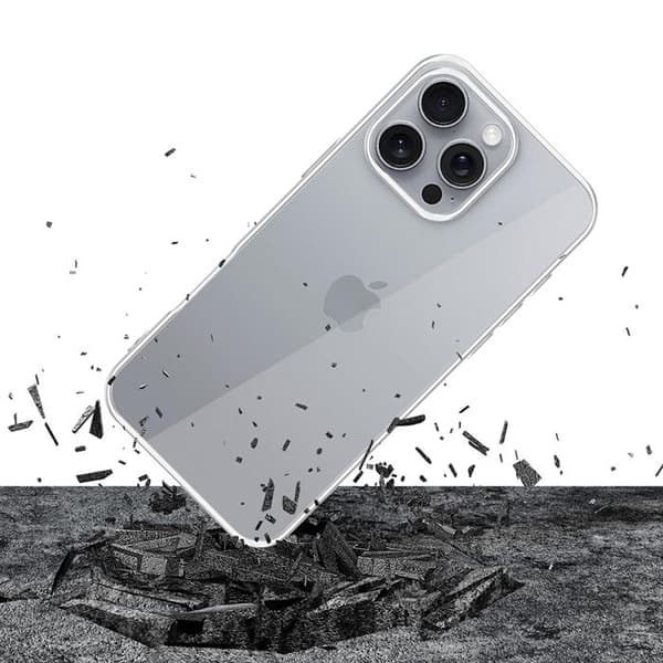 Coque ClearCase 3MK för iPhone 16 Pro Transparent