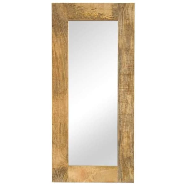 vidaXL Spegel Solid Mangoträ 50 x 110 cm