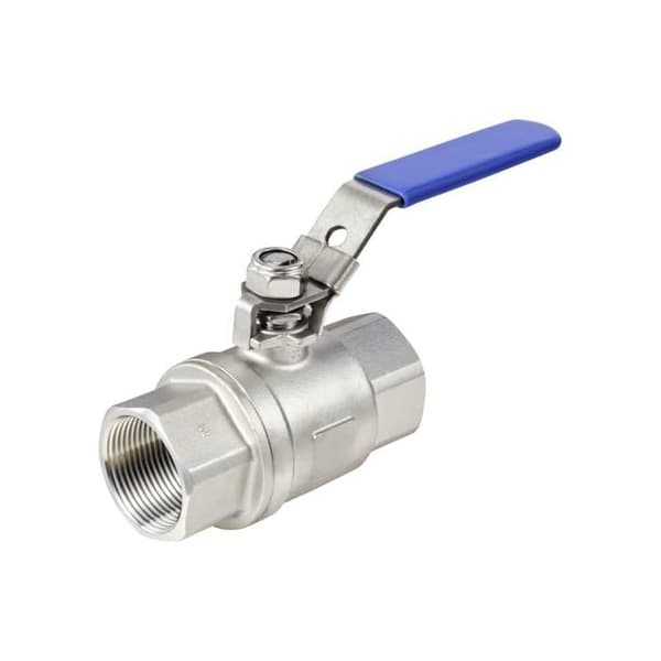 Kula ventil - TRU Components - Invändig gänga G1 1/4 - 64 bar max - Standard - TC-2PC-DN32-316