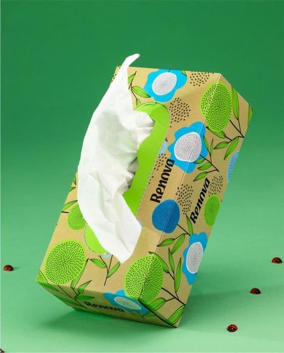 Lingettes Renova RECYKLERADE 72 stycken