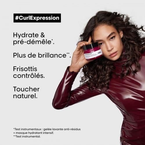 Masque - LP - Curl Expression - 250 ml - Lockigt hår - Intenst återfuktande