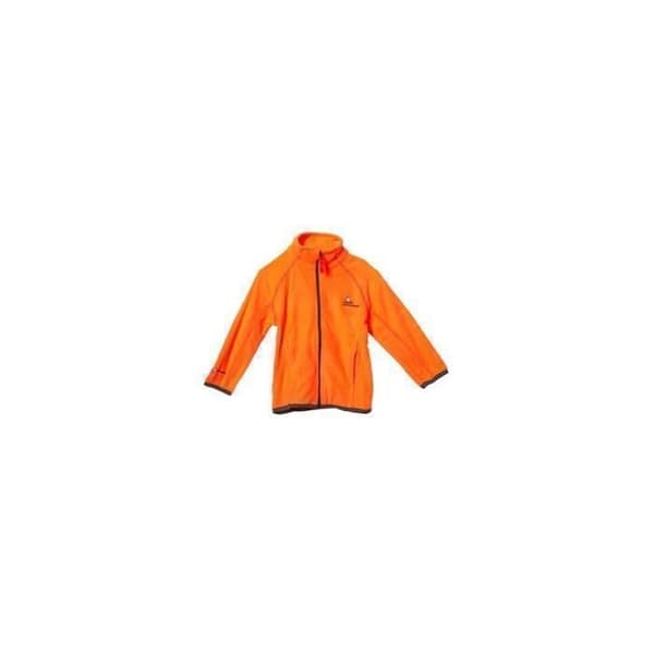 Peak Mountain Full Zip fleecejacka barn - orange - Skid - 6 år