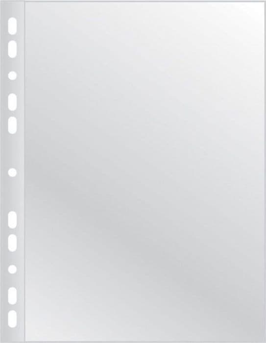 Plastficka - Q-CONNECT - A4 - 75 Mikron - 50 stycken - Utvidgbar