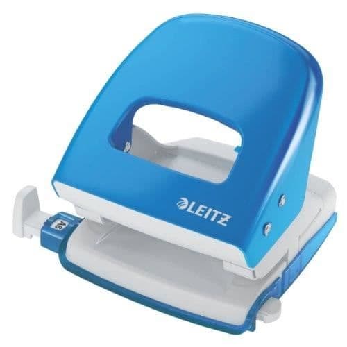 LEITZ NEXXT 2-HÅL PUNCH 30 ARK BLÅ...