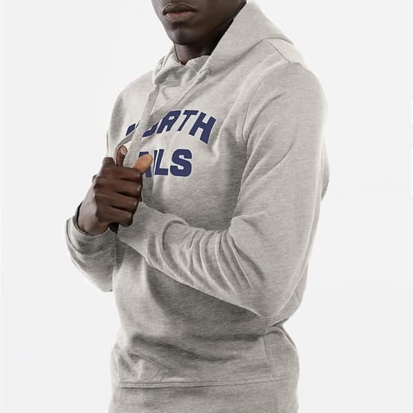 Sweatshirt North Sails - Grå - Långa ärmar - Huva