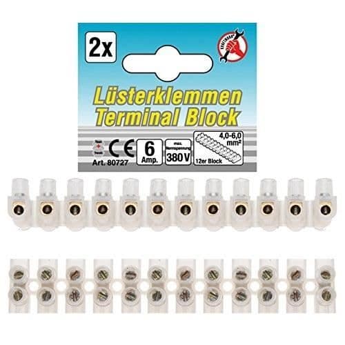 Domino - Kraftmann - Force Homme - 4mm² - Pack om 2 - Block av 12 IL