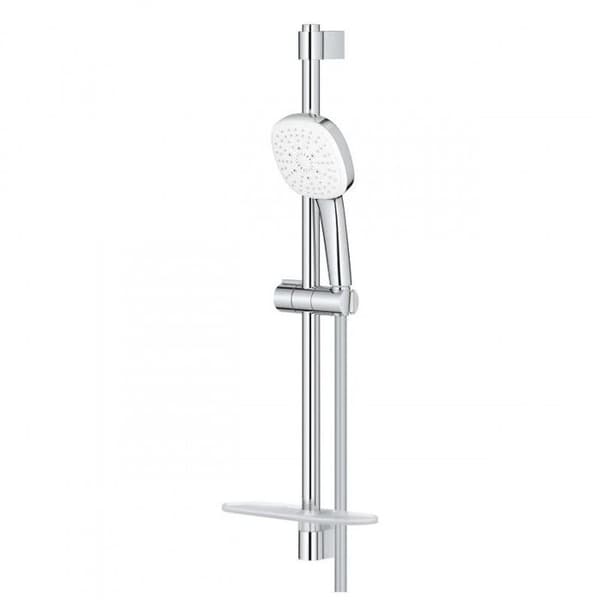 Full duschstång - GROHE - TEMPESTA CUBE 110 - Krom - 3 strålar - 60 cm