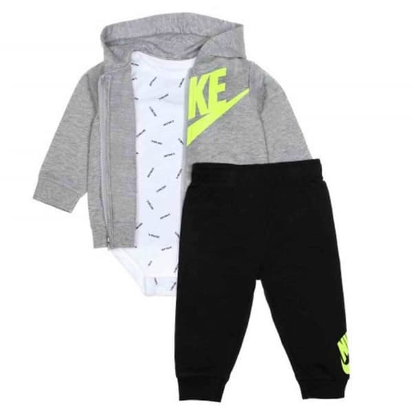 Nike JDI Toss grå babyoverall i 100% polyester – Multisport