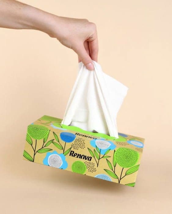 Lingettes Renova RECYKLERADE 72 stycken