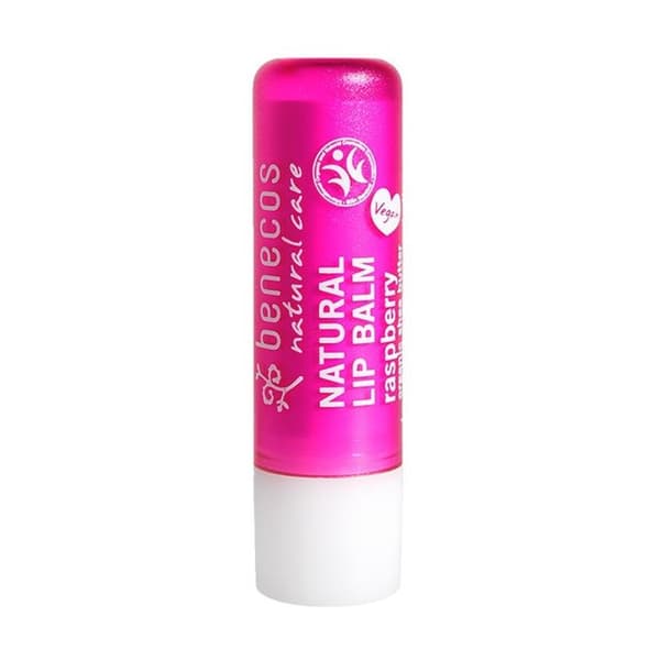 BENECOS - Läppbalsam / hallon 10 enheter av 4.8g