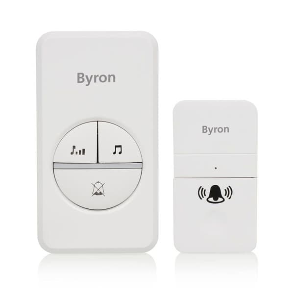 Ringklocka - BYRON - DBY-23442 - Kinetisk energi - Räckvidd 100 m - 16 melodier