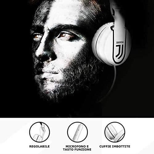 Multimedia headset - TECHMADE - TM-IP952-JUV - Vit/Black - Stereo - Bullerdämpning