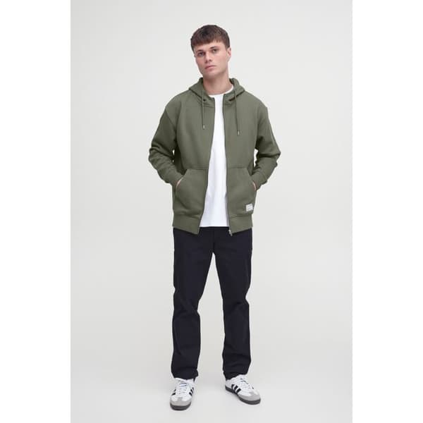 Solid Lenz zip hoodie