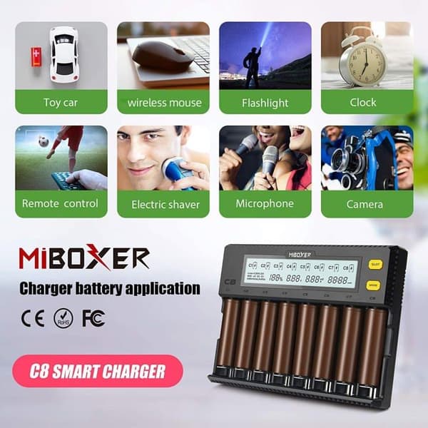 Miboxer batterier - C8