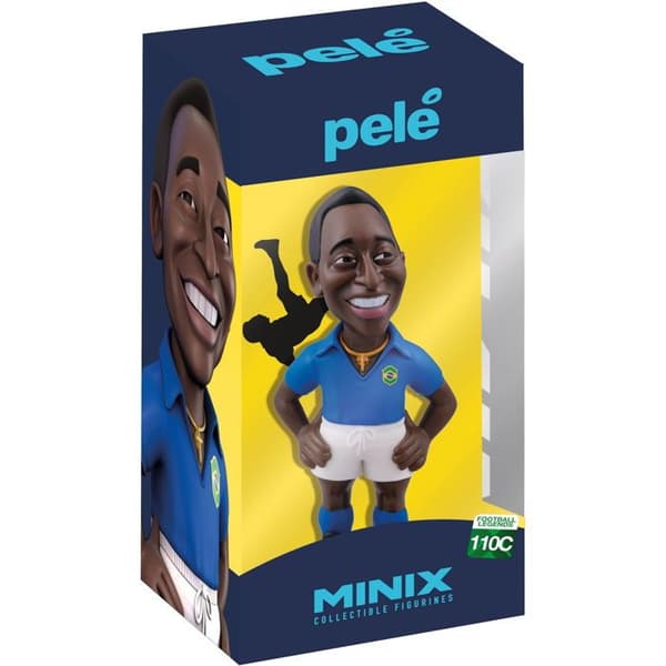 Fotbollsikon MINIX: Brasiliens 2:a kit - Pelé