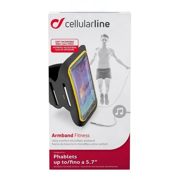 Etui uni CELLULAR LINE ARMBANDFIT 55 K