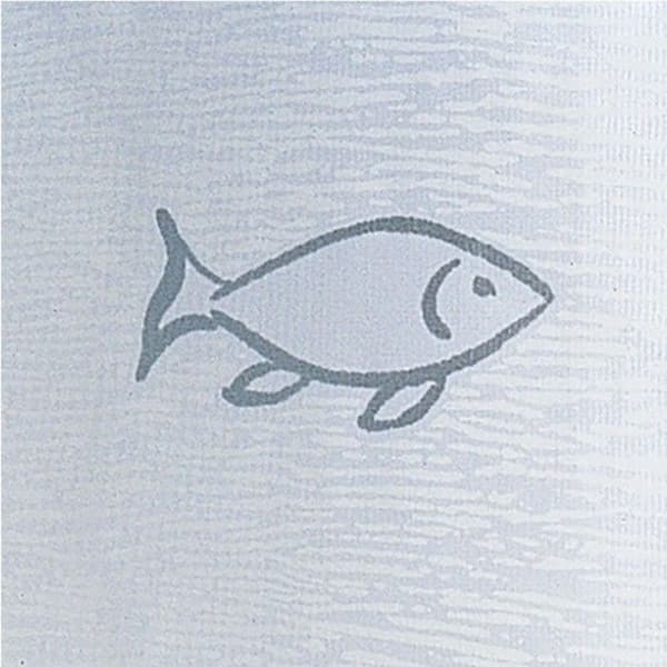 Duschdraperi Polyester KOS 120x200cm Silver Spirella