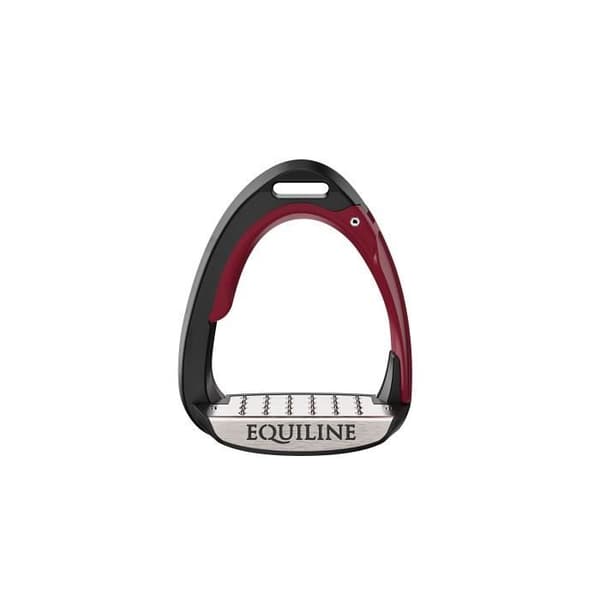 Equiline X-CEL häststigbyglar - vinröd - TU