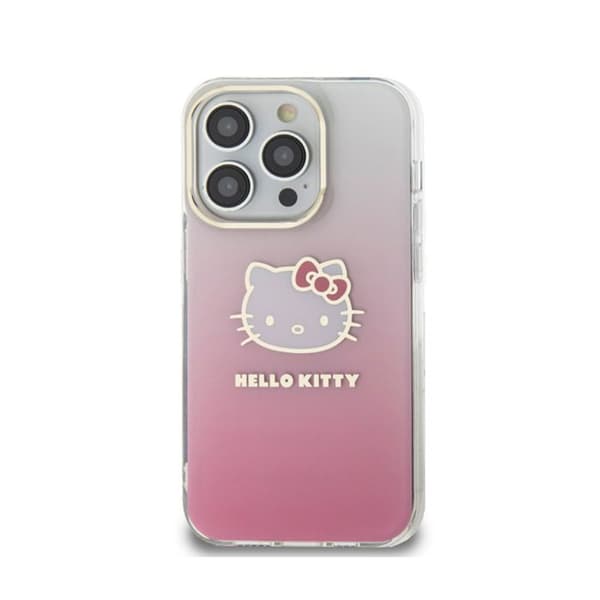 Telefonfodral - HELLO KITTY - iPhone 14 Pro Max - IML Gradient - Rosa - Kawaii Design