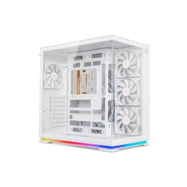PC-låda NOX Hummer Galaxy Vit ATX Tempererat Glas ARGB