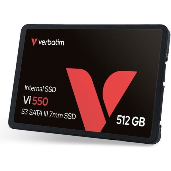 Intern SSD - VERBATIM - VI550 S3 - SATA III - 512 Go - 2,5"