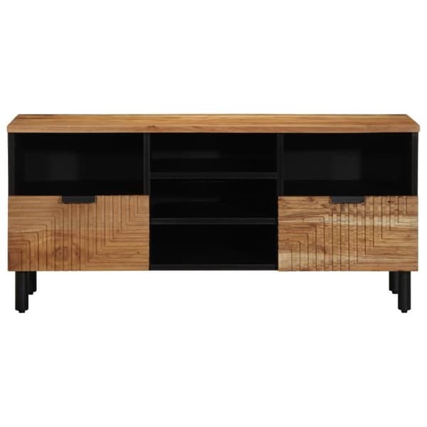 Buffé TV 100x33,5x46 cm i Massivt Akacieträ