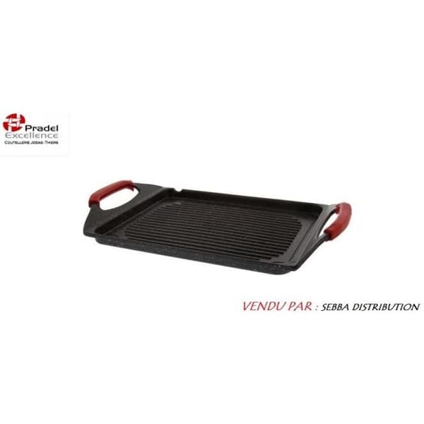 PLANCHA I STENFORMAT 46 X 27 X 2.2 CM - GRILL - PRADEL EXCELLENCE