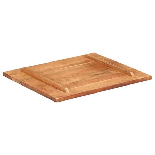 Bordsskiva Solid trä 25-27 mm 60x70 cm