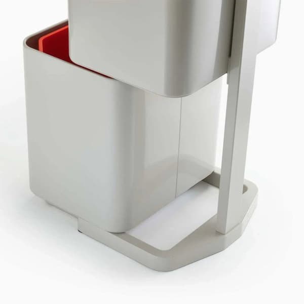 Joseph Joseph avfallsseparator Totem2 x 30 liter vit aluminium