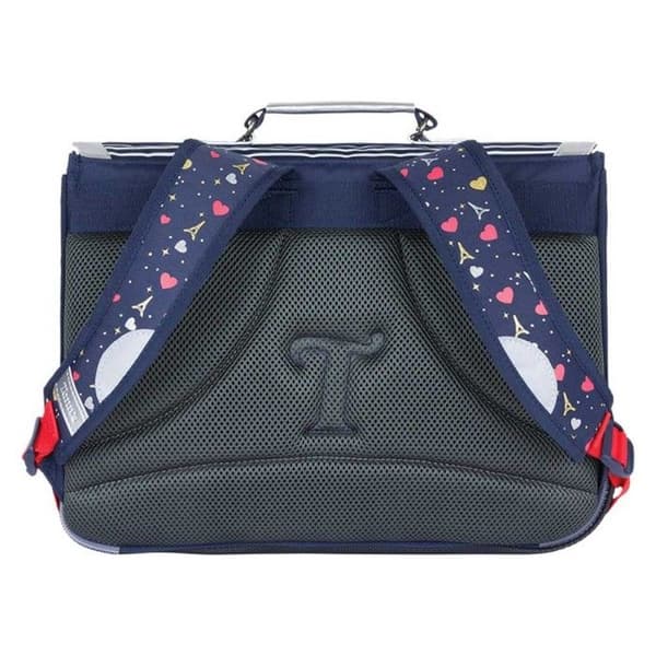 Skolväska - Tann's - Emilie - 38cm - Blå - Återvunna flaskor - Flicka
