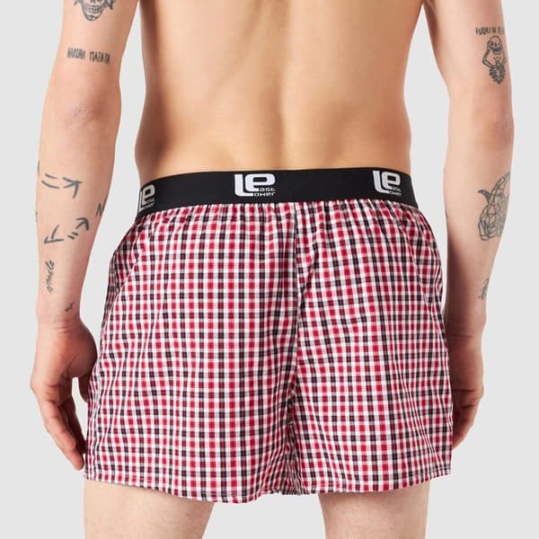 Boxer - LOWER EAST - LE215 - 6-pack - 100% bomull - Blå