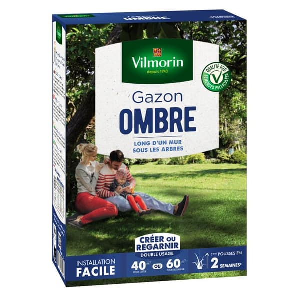 Gräs - Vilmorin - Skugga Gräs - 1 kg