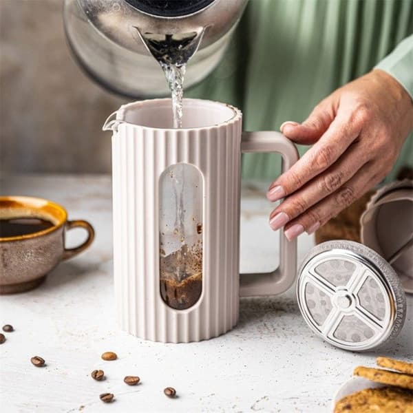 Presskanna - Klausberg - KB-7749 - 600ml - Rosa - För kaffe/te