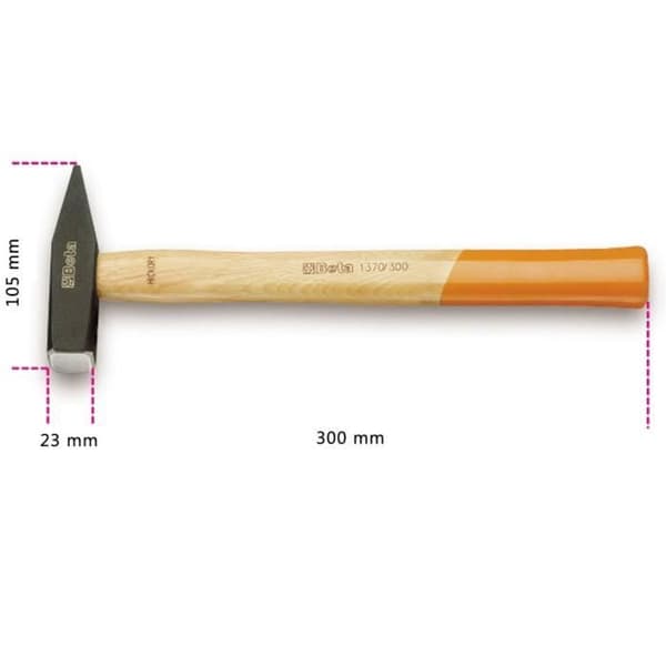 Beta Tools ingenjörshammare 1370 300 mm 013700053