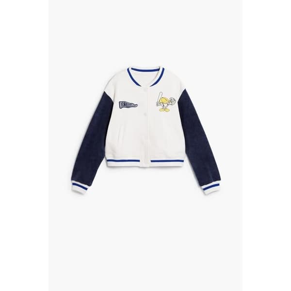 Barnjacka Desigual Base - vit