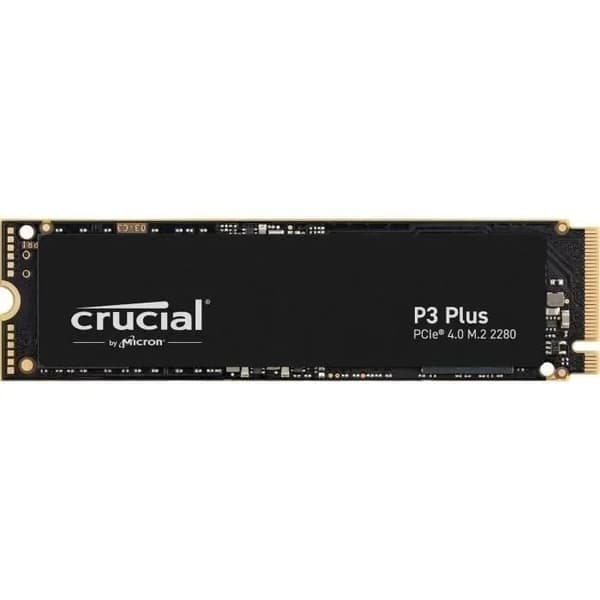 CRUCIAL P3 Plus 2TB PCIe 4.0 NVMe M.2 2280 SSD-hårddisk