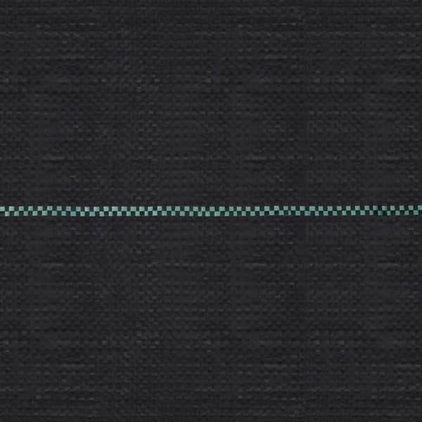vidaXL Mulchduk Svart 1x100 m PP