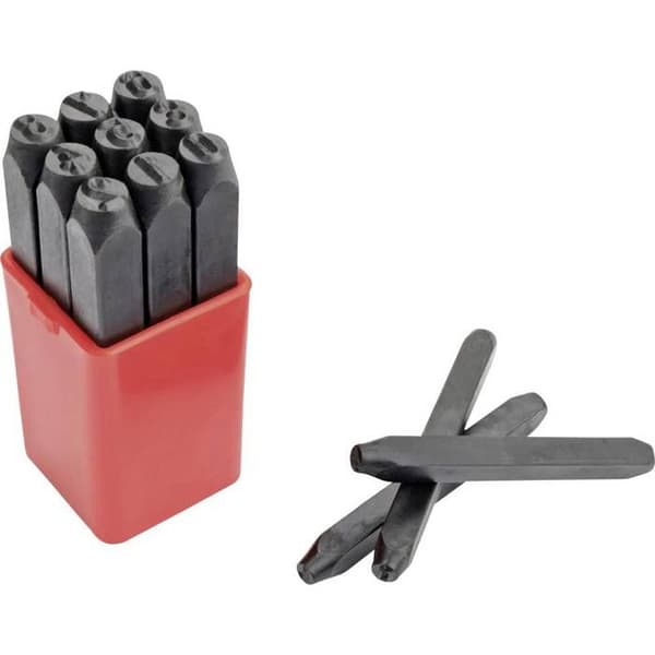 Set med 9 BrÃ¼der Mannesmann 3mm stansar