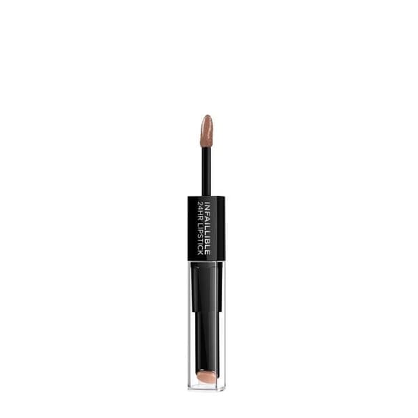 Läppstift - L'Oréal Paris - 113 Invincible Sable - Duo - 24H hold - Absolut komfort