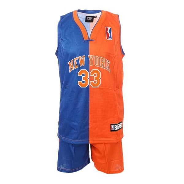 New York Blå/Orange Basketset för Pojkar Sport Zone