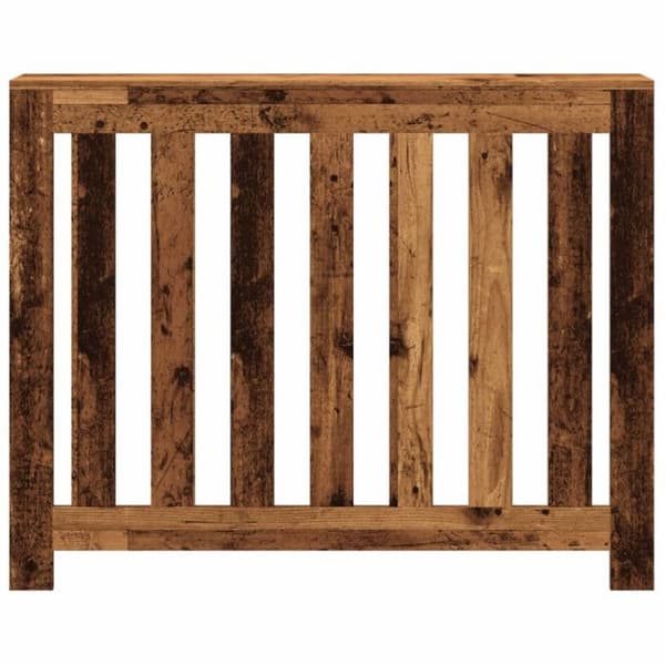 Cache radiator gammalt trä 104x20x82 cm ingenjörsträ