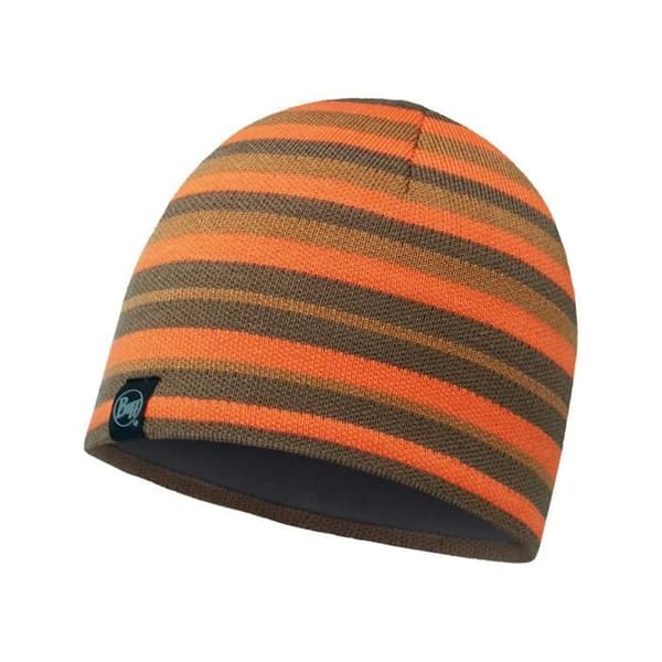 Buff Laki Stripes Beanie Fossil-Vigore Grå