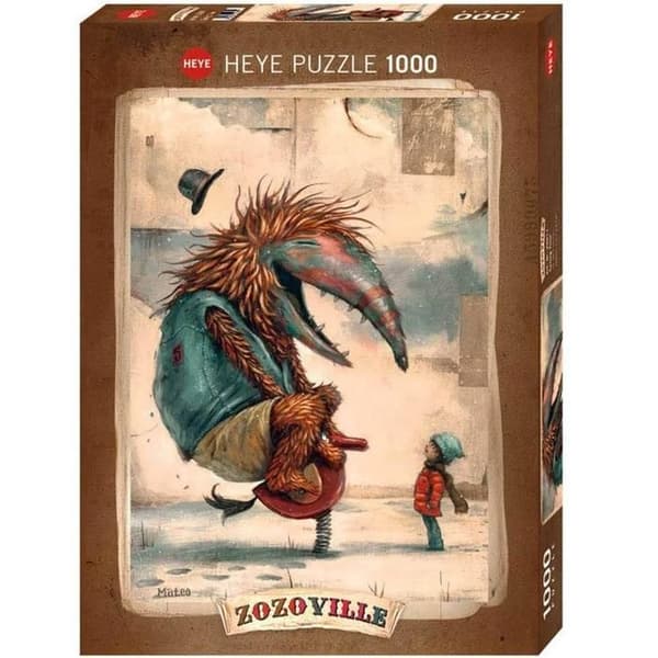 Pussel 1000 bitar: Zozoville: Vår