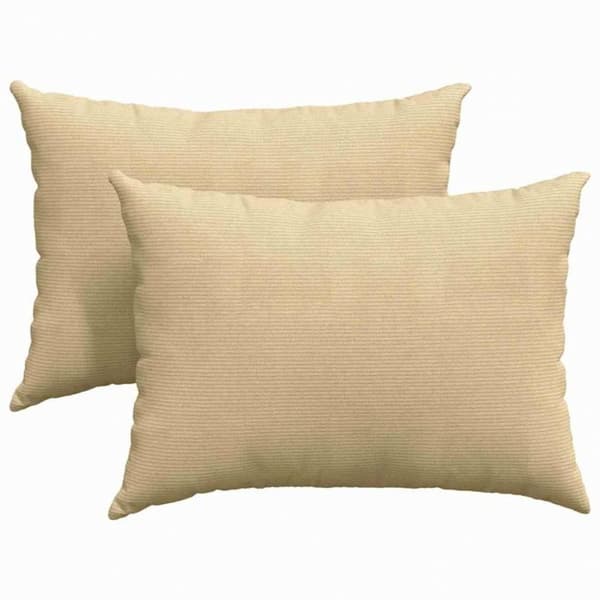 Coussin Vidaxl Soffkuddar 2 st Grön grå 70 x 50 cm