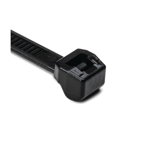 Kabelbindare - HellermannTyton - 200x4 mm - T50ROS-HS-BK-D1 - Förpackning med 1 - Fästsystem