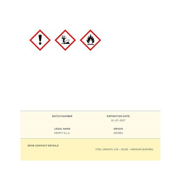 Luftrenare - KRAFFT - Doftbox Tall - 80 g - Frisk doft - Bil