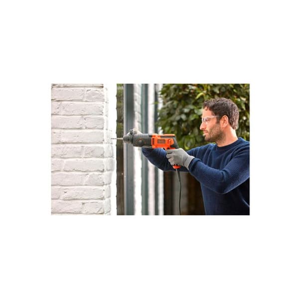 Borrmaskin - BLACK & DECKER - BEHS01K-QS - Elektrisk - 240V - 650W