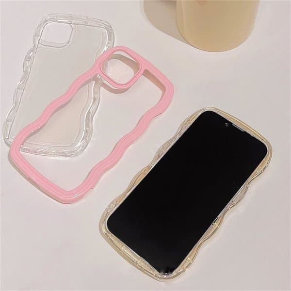 Mobilskal (bumper) - WDTURNS - iPhone 14 Plus 6,7" - Spets - Stötsäker - Mjuk TPU