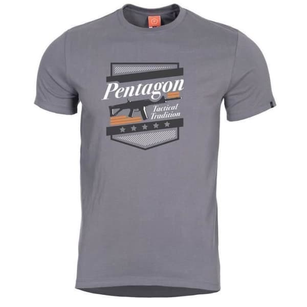 Ageron Acr Pentagon tryckt T-shirt