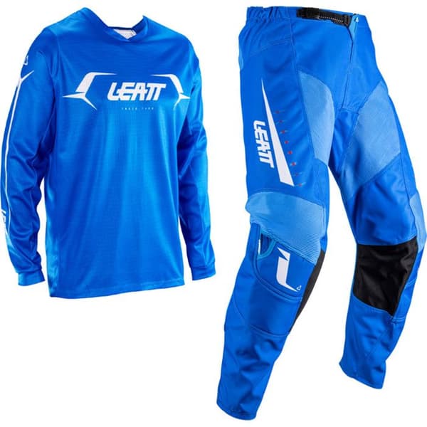 Motocrosskombination Leatt Kit 3.5 - blå